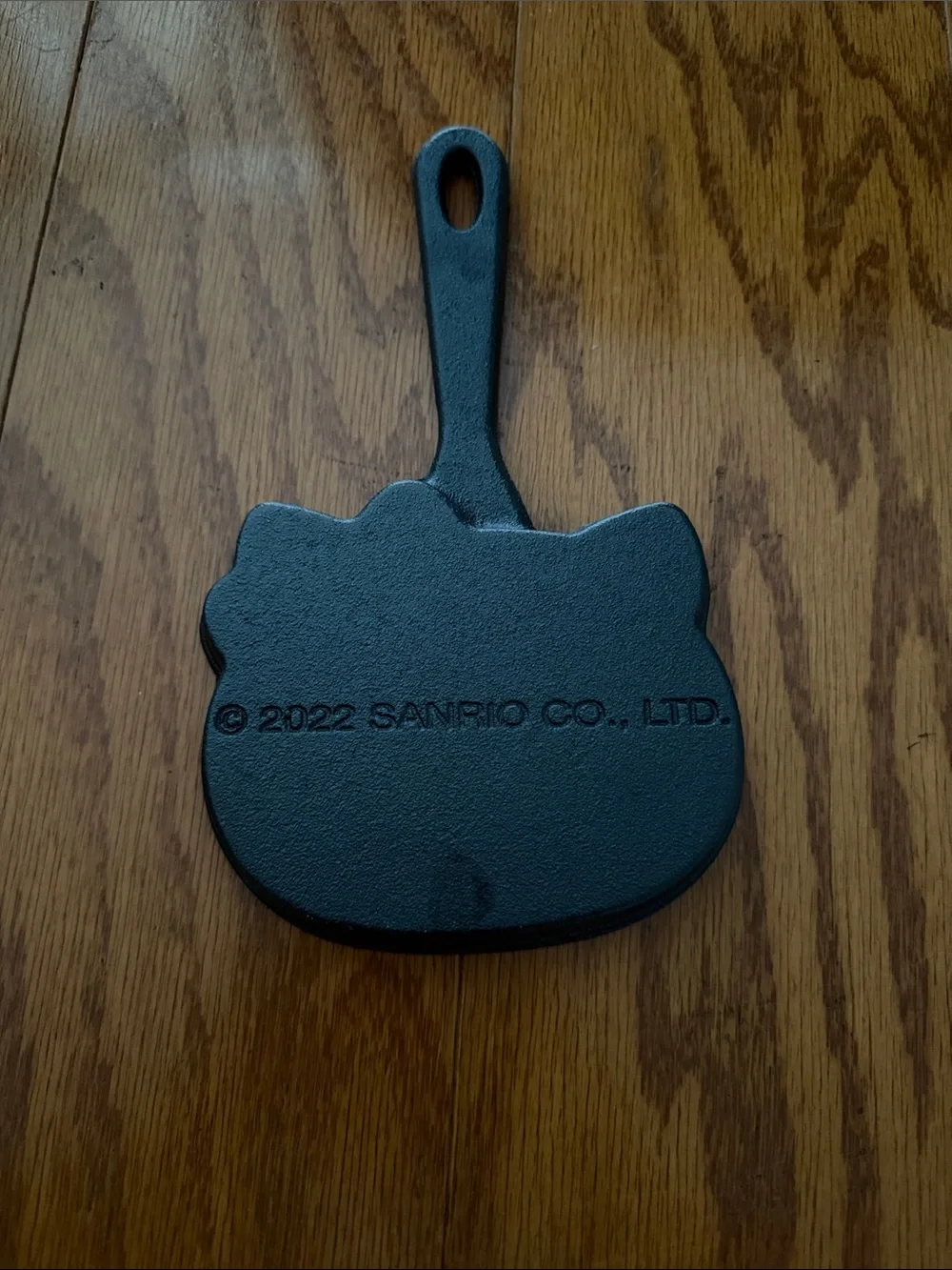 Sanrio Hello Kitty Cast Iron Skillet - Black kitchen item gear small